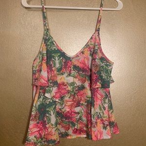 ASTR Ruffle Tank